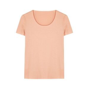 NWT Wolford Aurora Pure Shirt Rosetan Nude L